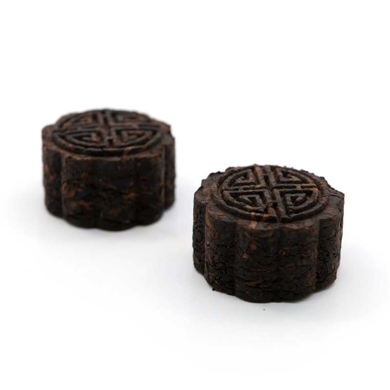 2013 Mid-Autumn "Moon Cake" Brown Cake Gift Set (4 pcs)